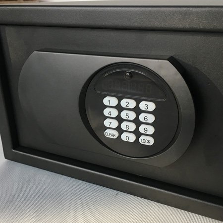 Caja de seguridad de seguridad de metal inteligente para hotel