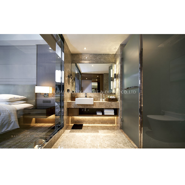 FFE & OSE proyecta muebles modernos de lujo para habitaciones de huéspedes de Marriott Hotel