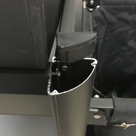 Carro caliente de la criada del servicio de limpieza del hotel de Alumnium de la venta