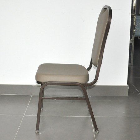 Muebles del hotel que cenan la silla apilable del banquete del tubo de acero 