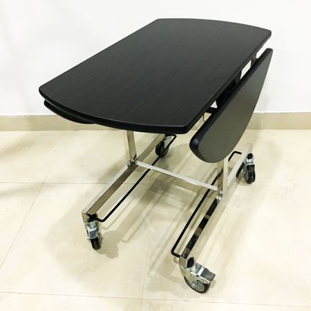 Carrito de servicio de habitaciones plegable para huéspedes de hotel de alta calidad