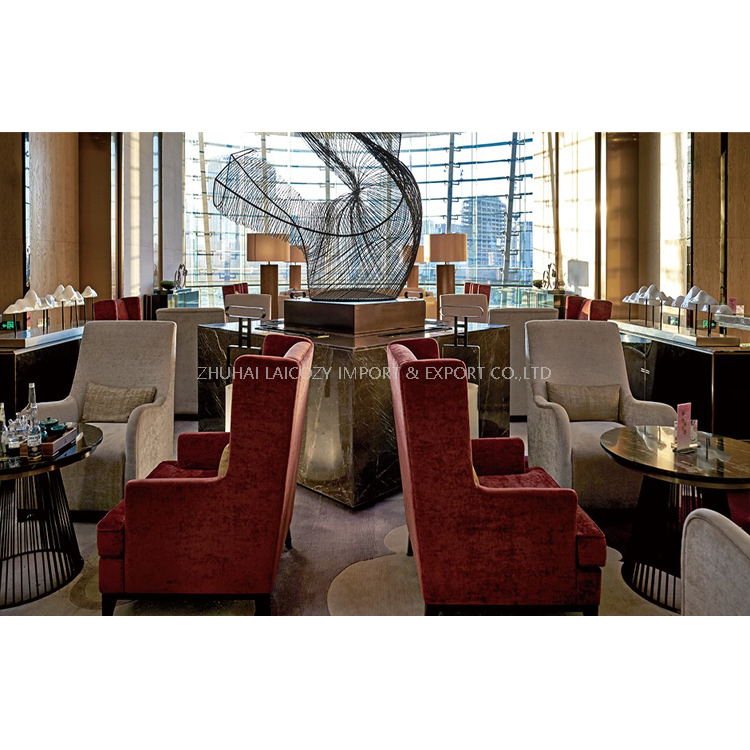 Hotel Lobby Bar Sofá Restaurante Comedor Classics Lounge Chair 