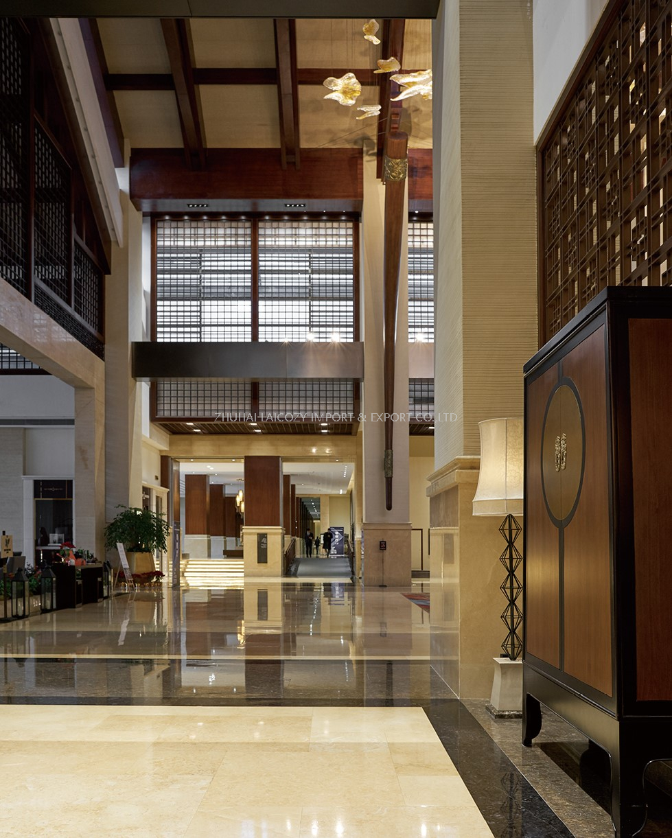 Salón de hotel intercontinental Sofá Vestíbulo Muebles personalizados