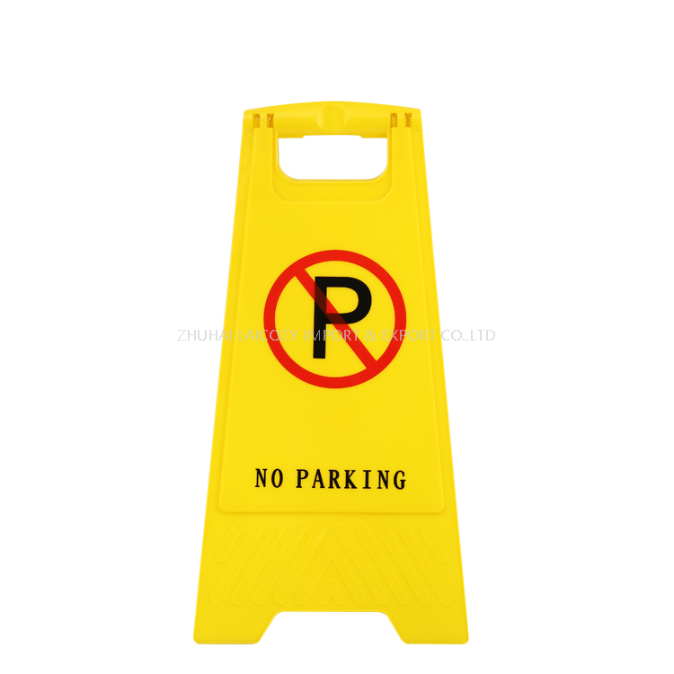  Tablero de señal de precaución amarilla No hay señal de advertencia de estacionamiento