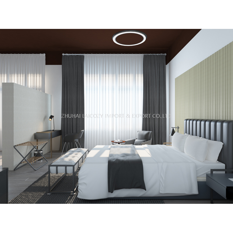 Muebles de habitación de huéspedes de apartamento de diseño moderno de hotel de negocios