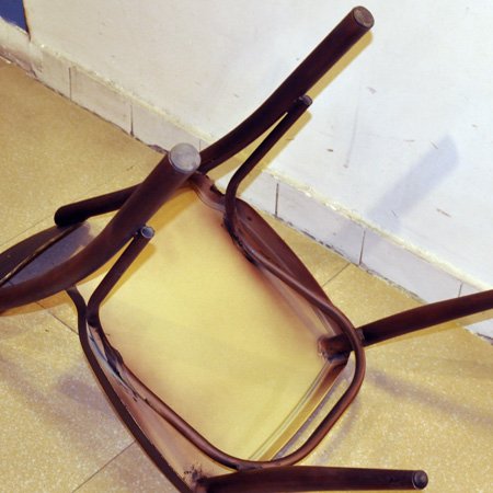 Silla de diseño de comedor antiguo duradero de buena calidad