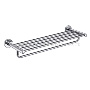 Baño de buena calidad 304 S/S Toallero con barra inferior para hotel