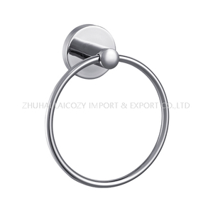  Círculo de anillo de toalla de acero inoxidable 304 para baño de hotel