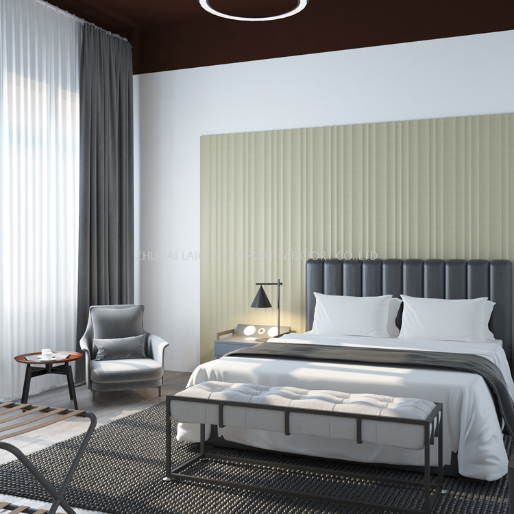 Muebles de habitación de huéspedes de apartamento de diseño moderno de hotel de negocios